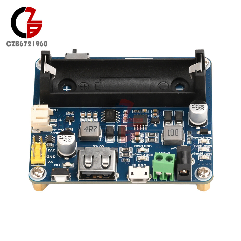 Power Manager Module for 6V~24V Solar Panel Support MPPT USB Battery Charging