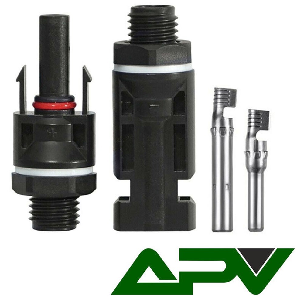Photovoltaic Connectors Coupling Power 5 Pairs Connector Metal+plastic