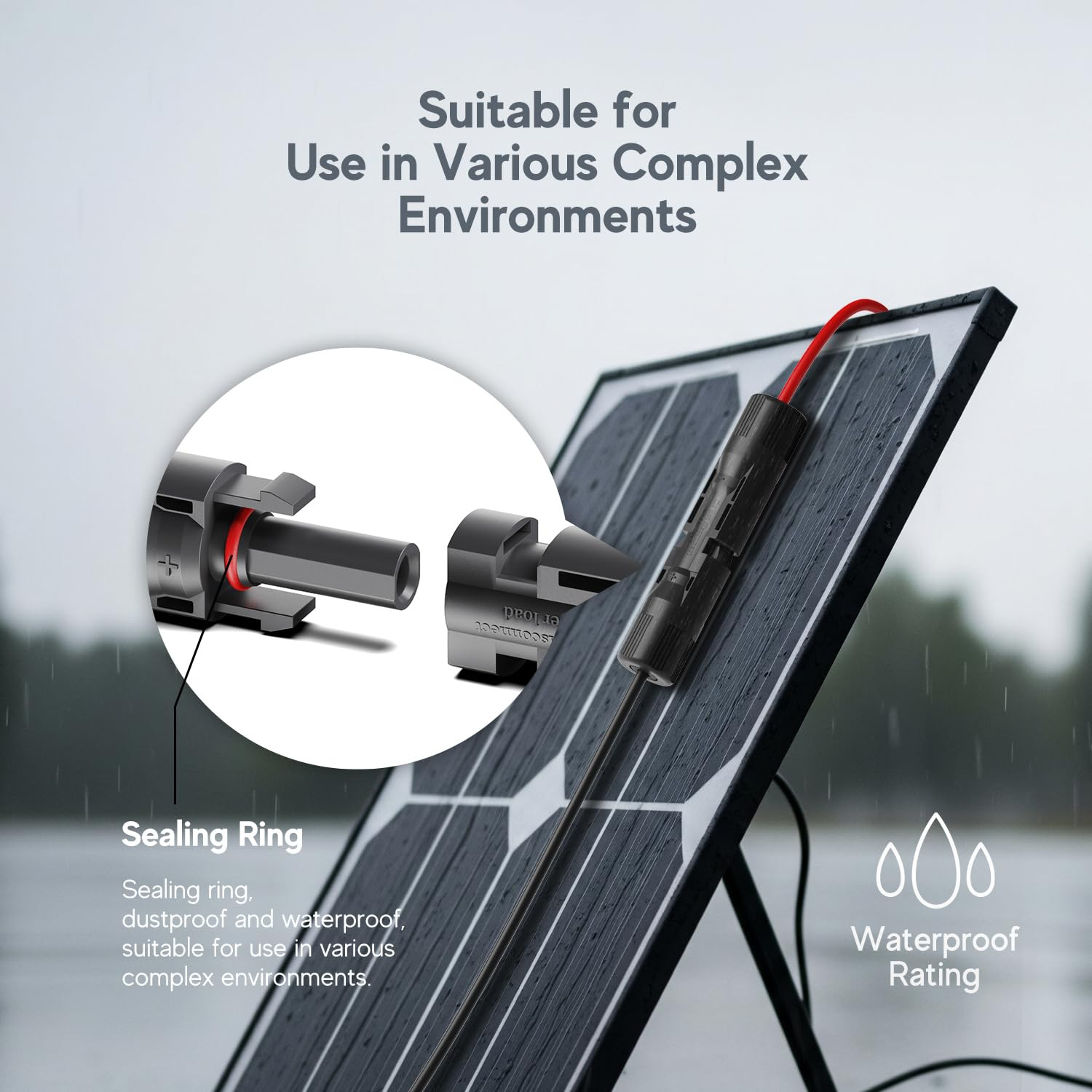 3.5M MC-4 Solar Connector to DC7909/DC8020 Extension Cable for Jackery Explorer