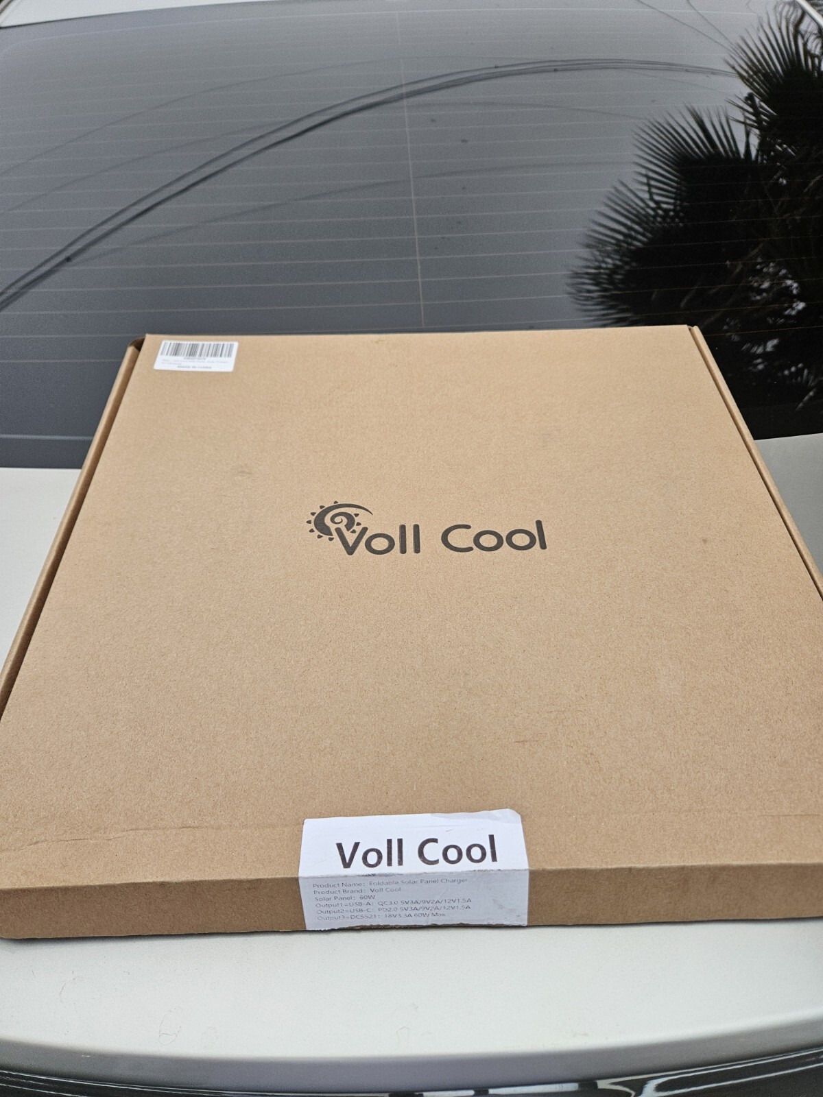 Voll Cool 60W Foldable Solar Panel Portable Solar Panel Charger Kit with 2 US…