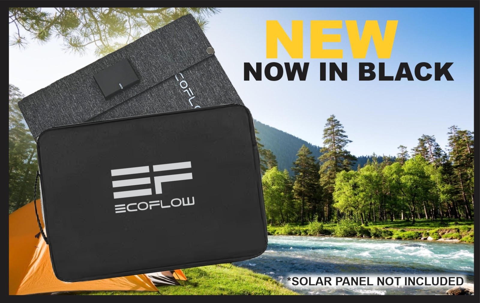 EcoFlow 45W Solar Panel Carry Case/Bag – U.S. Stock