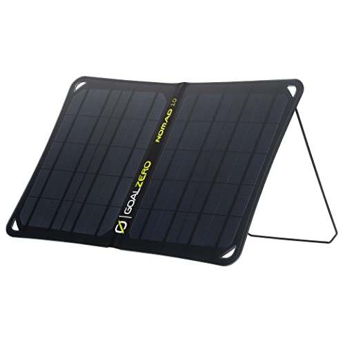 Goal Zero Nomad 10, Foldable Monocrystalline Solar Panel with USB Port, 10 Watt