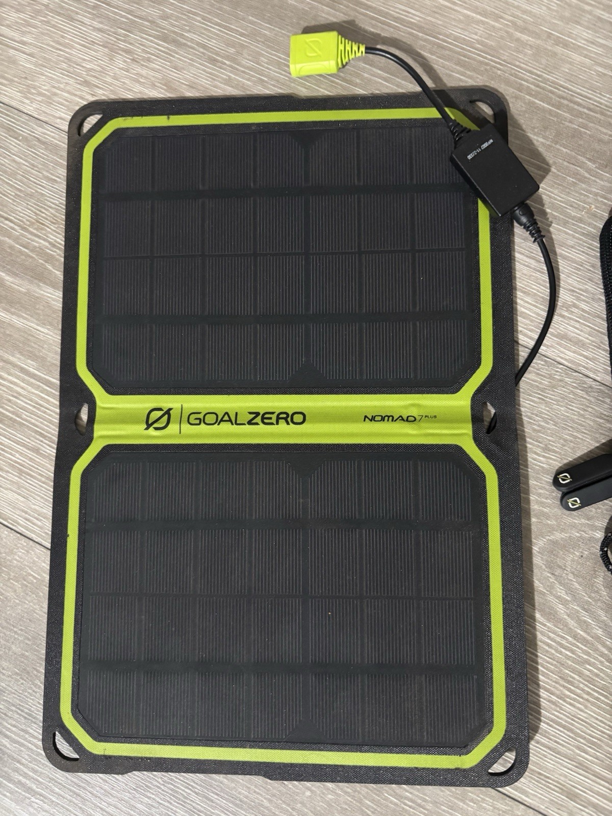 Lot of 2 Goal Zero Solar Panel – Nomad 7 Plus and Nomad 7 – SOLAR PANELS ONLY