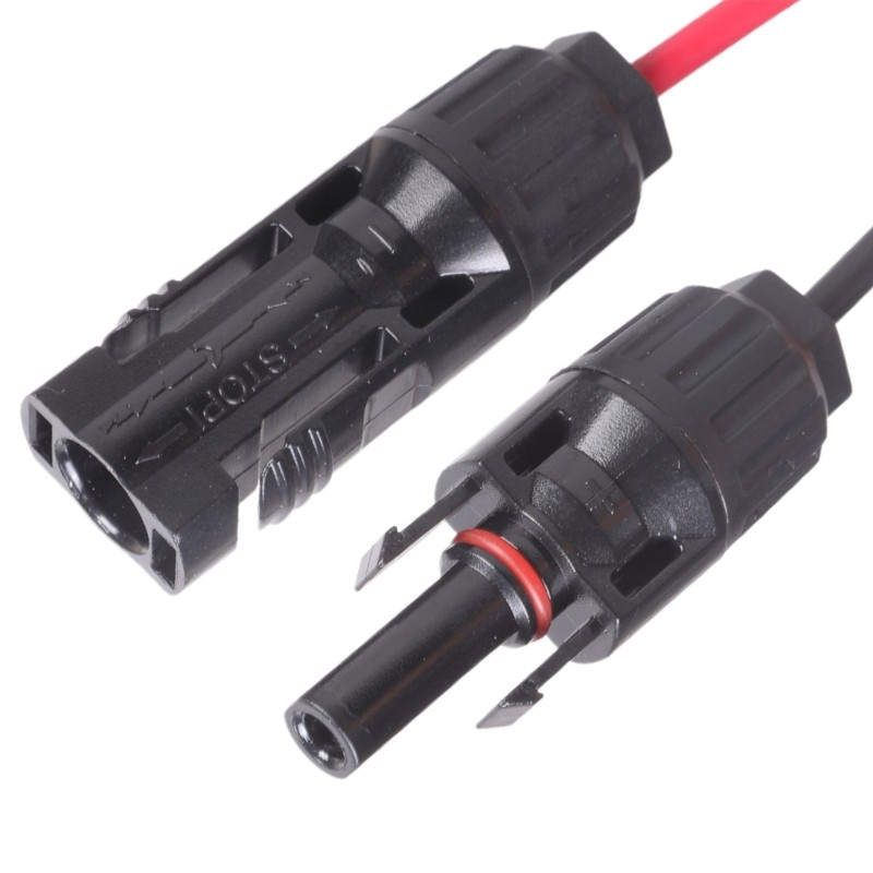 Solar Panel Connectors 5.5×2.1mm Adapter Cable Male Female Extension 16AWG
