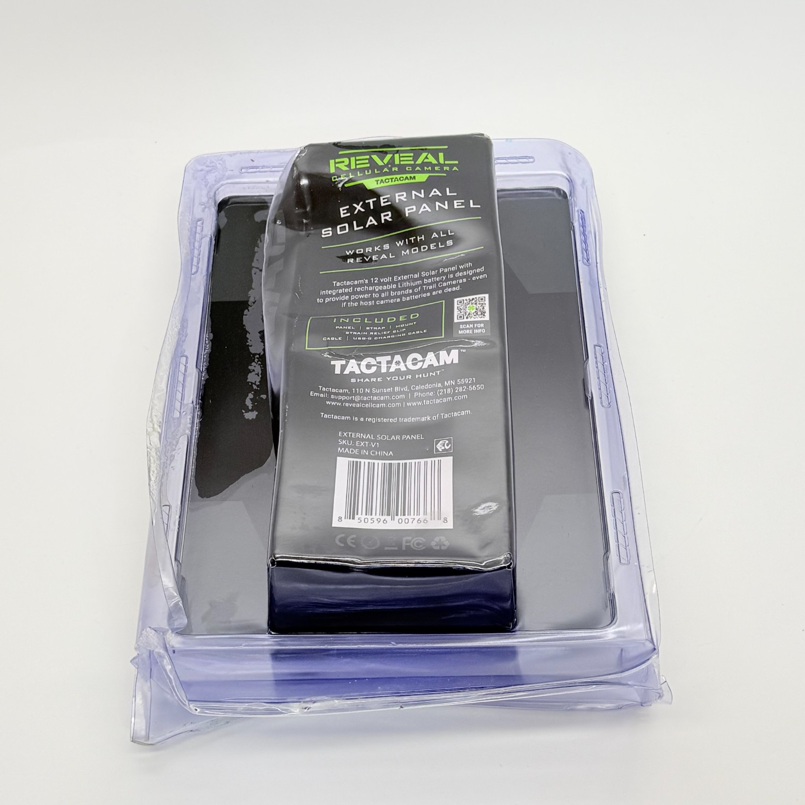 Tactacam Reveal External Solar Panel -Power Your Reveal Trail Camera Solar READ!