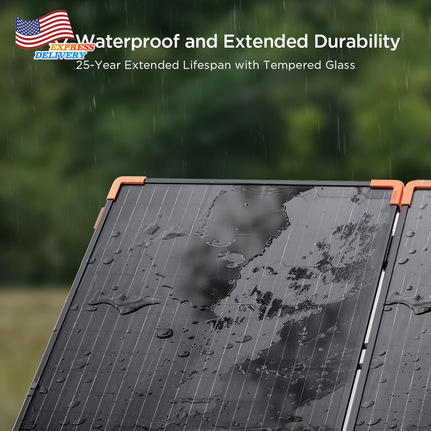 200 Watt Portable Solar Panel with 20A PWM Controller 19V Foldable Solar Charge