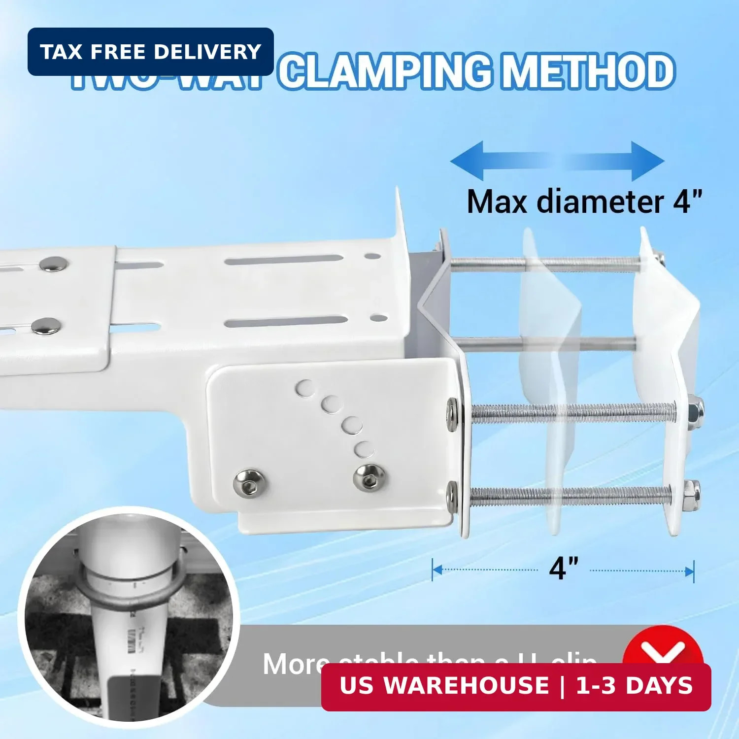 Solar Panel Pole Mount, Solar Panel Mounting Brackets, Solar Panel Mount, with A