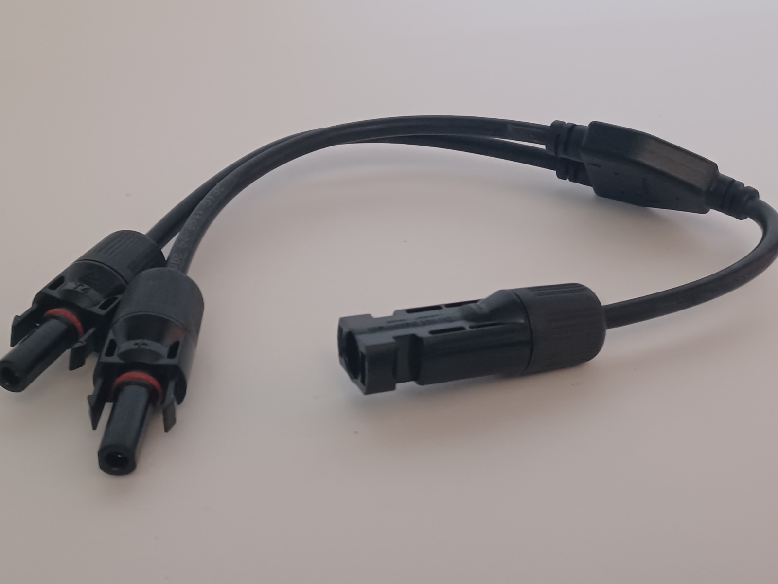 Y Branch Connector Cable Solar Panel Cable Connector Parallel Connector