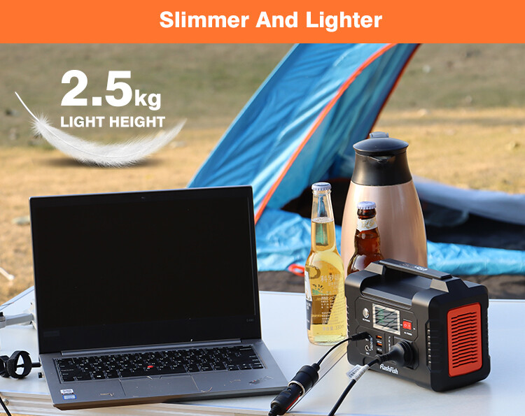 Portable Power Bank 40800MAH for Outdoor Travelling, Support Solar Recharging