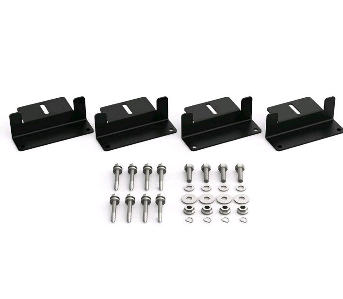 EcoFlow Rigid Solar Panel Mounting Feet (4 per box) with Hardware Free Shipping