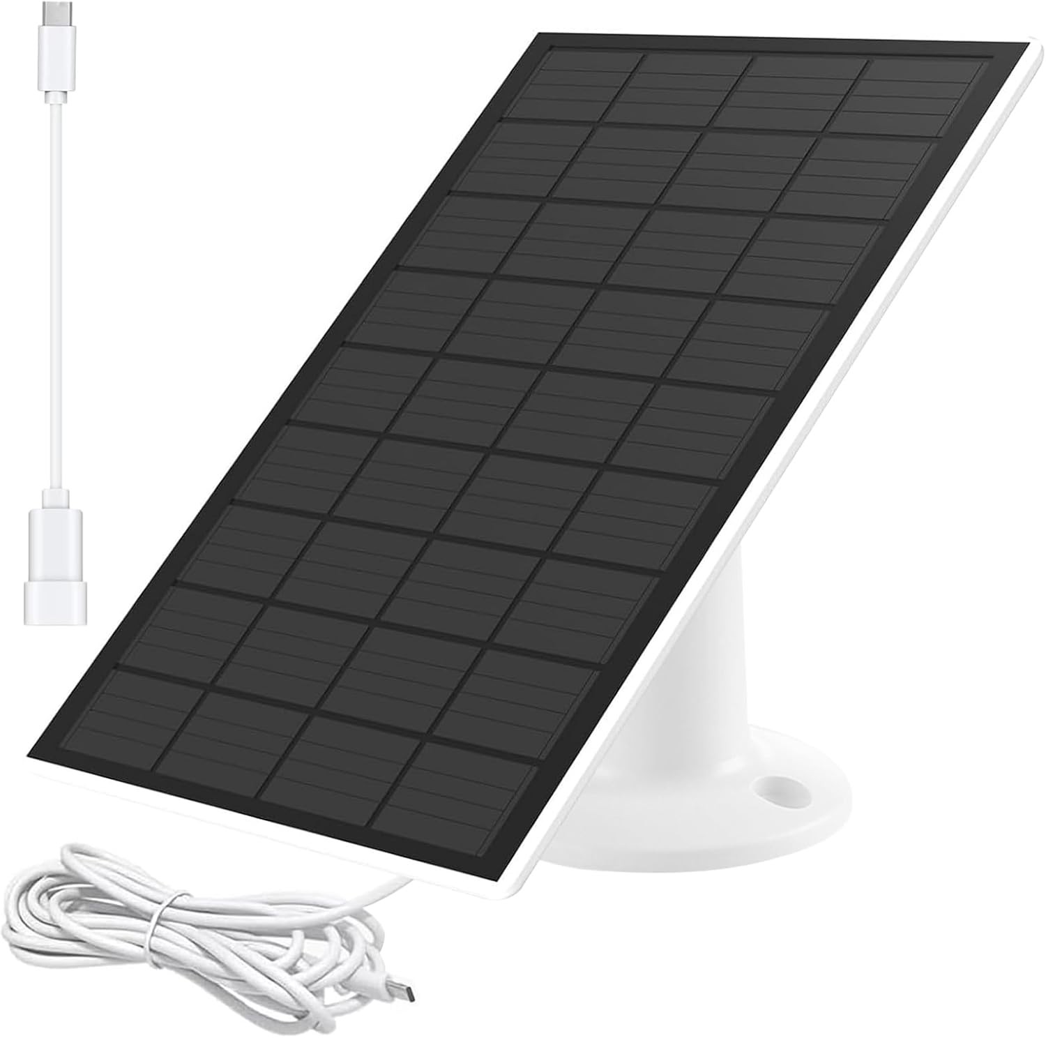 Solar Panel Charger for eufyCam 2 2C SoloCam USB C Waterproof 1 Pack