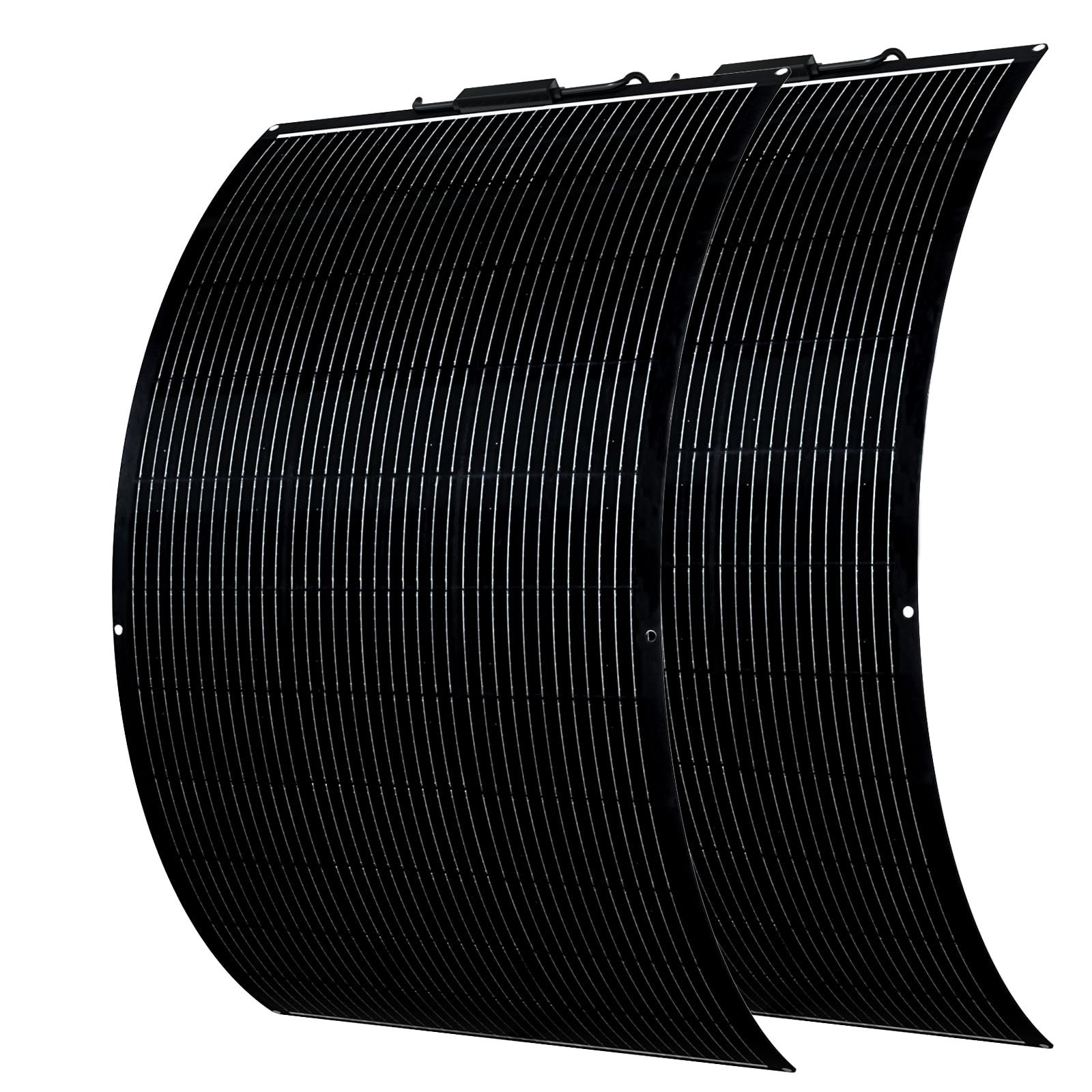 Flexible 300W Solar Panel Kit 2x150W Monocrystalline for RV Boat Van Cabin