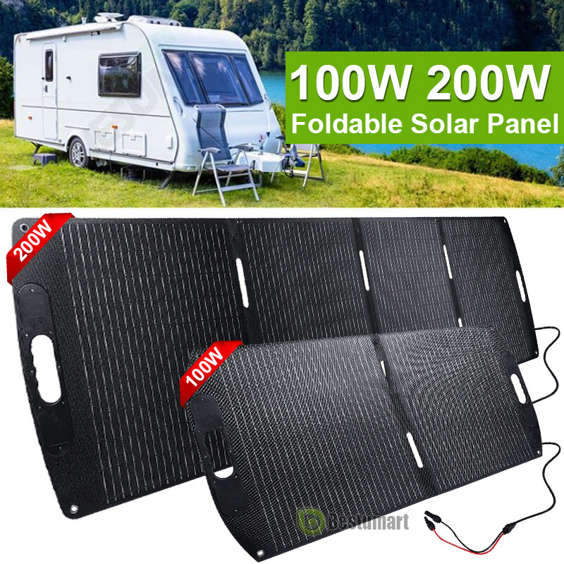 100W 200W 400W Foldable Solar Panel Portable Solar Charger Rv Camping Home