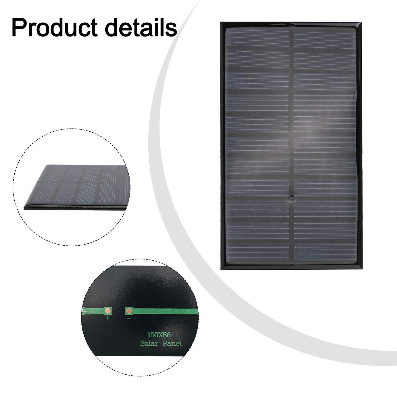 Easily Transportable 1 6W Solar Charger Compatible with Various Devices
