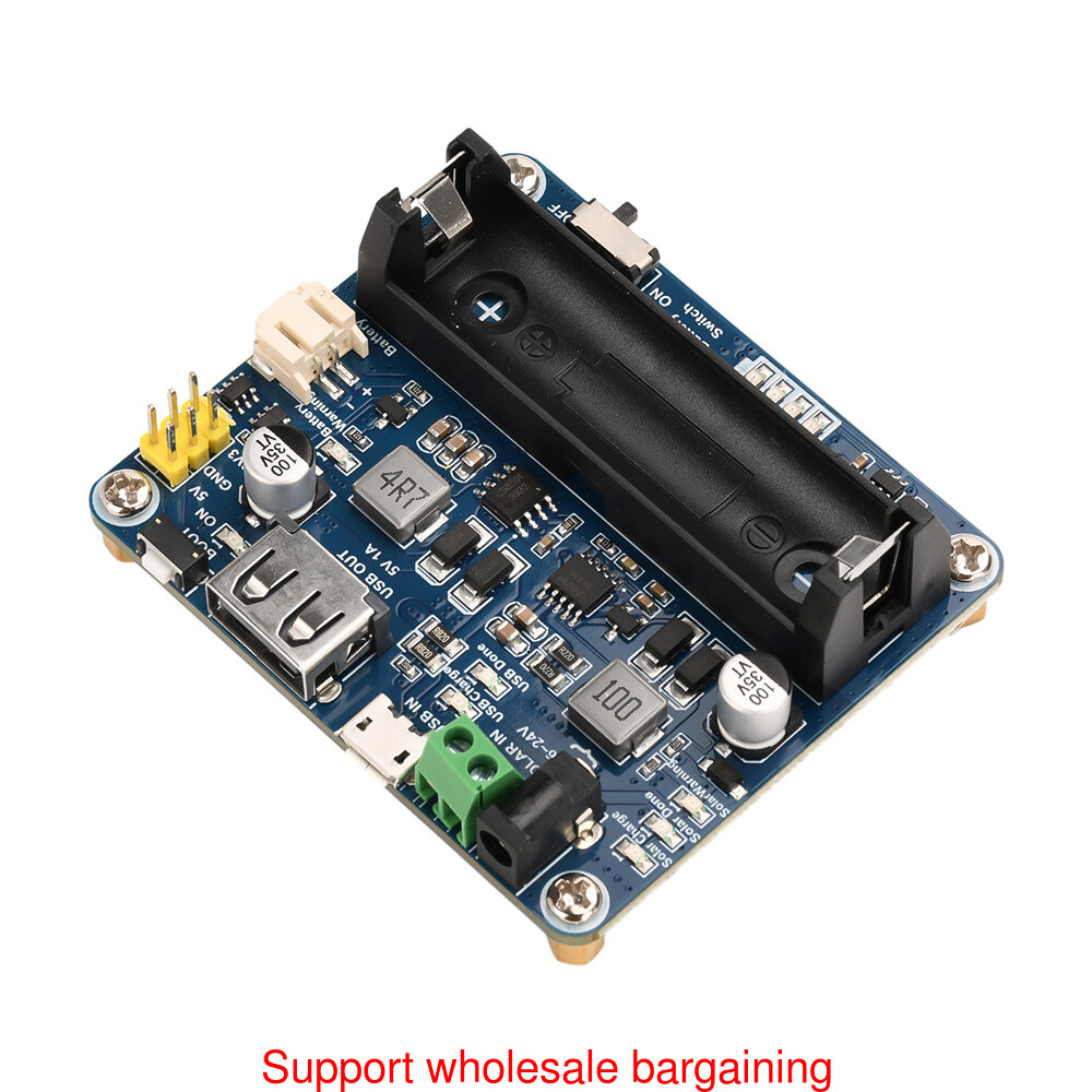 Power Manager Module for 6V~24V Solar Panel Support MPPT USB Battery Charging