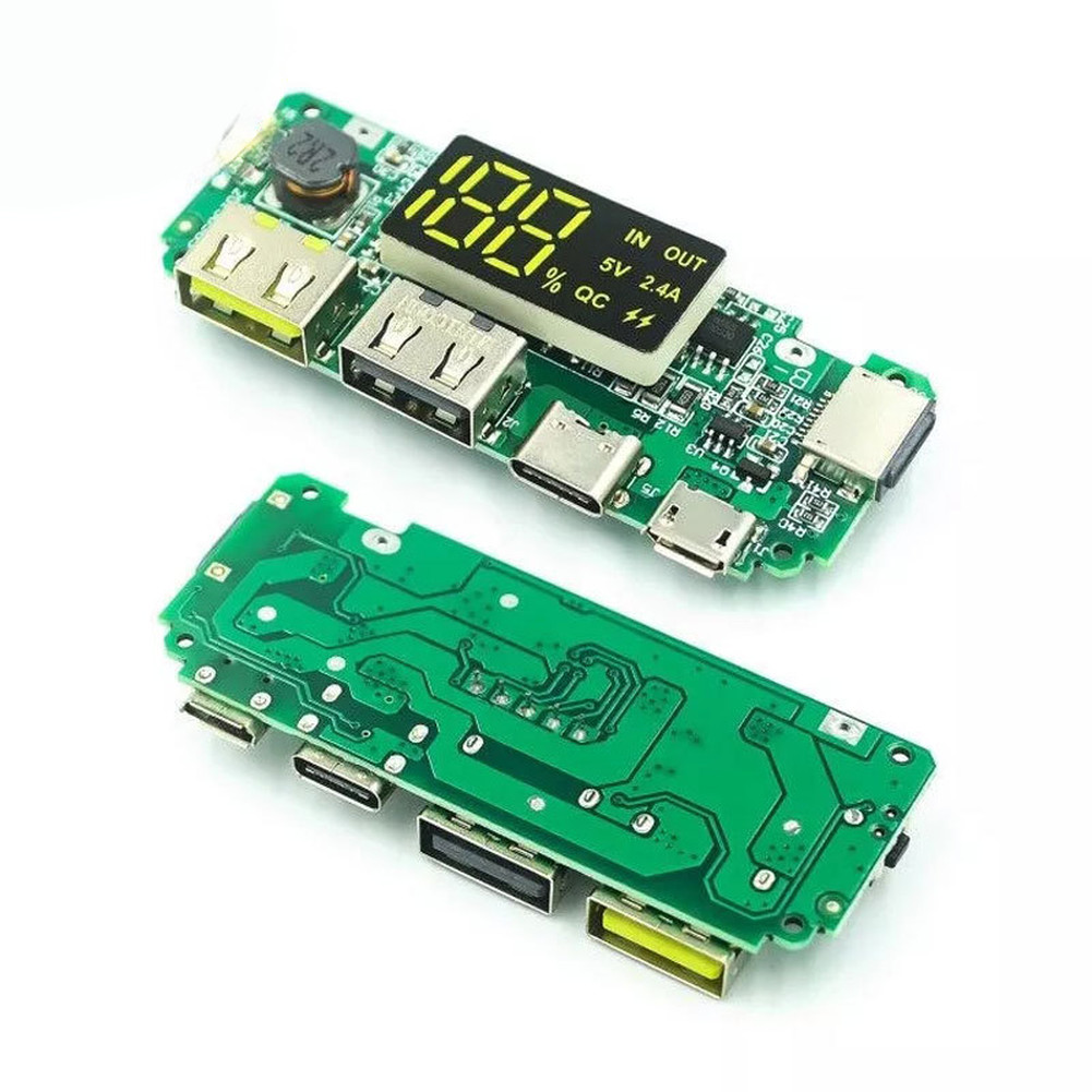Battery Management Travel Power Backup Power Bank Module 5V Total Output