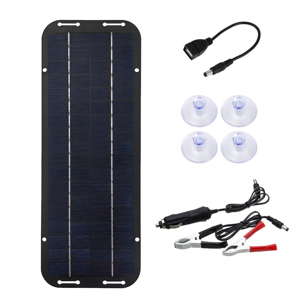 Motorcycles Solar Panel Kit Car RV Wide Application Low Light Conditions