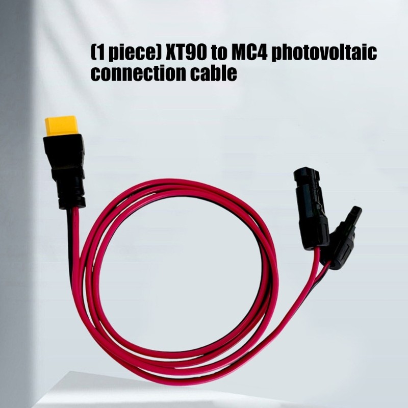 1.5m XT90 Photovoltaic Cable for Daily Solar Charging Work Use