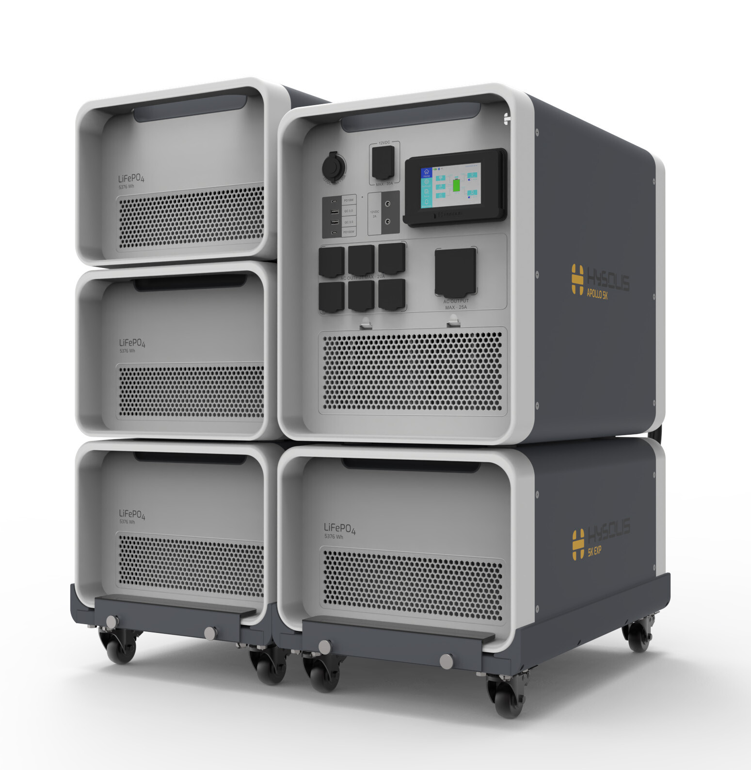 HYSOLIS APOLLO 5 KWh Solar Generator Complete Kit Power Station ready to use