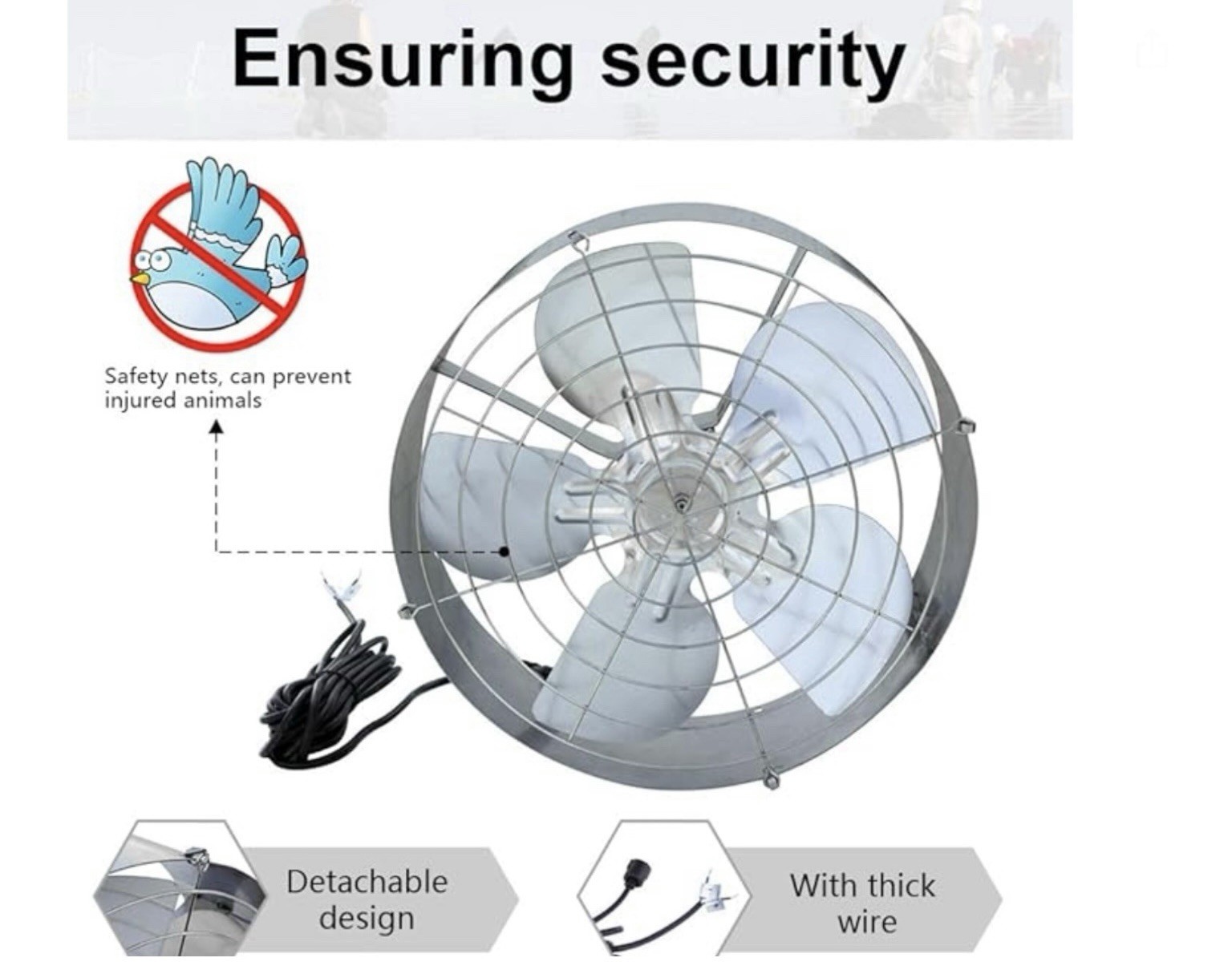Pumplus 65 Watt Screened Solar Powered Fan Kit W/10 Feet Cable Plug And Play