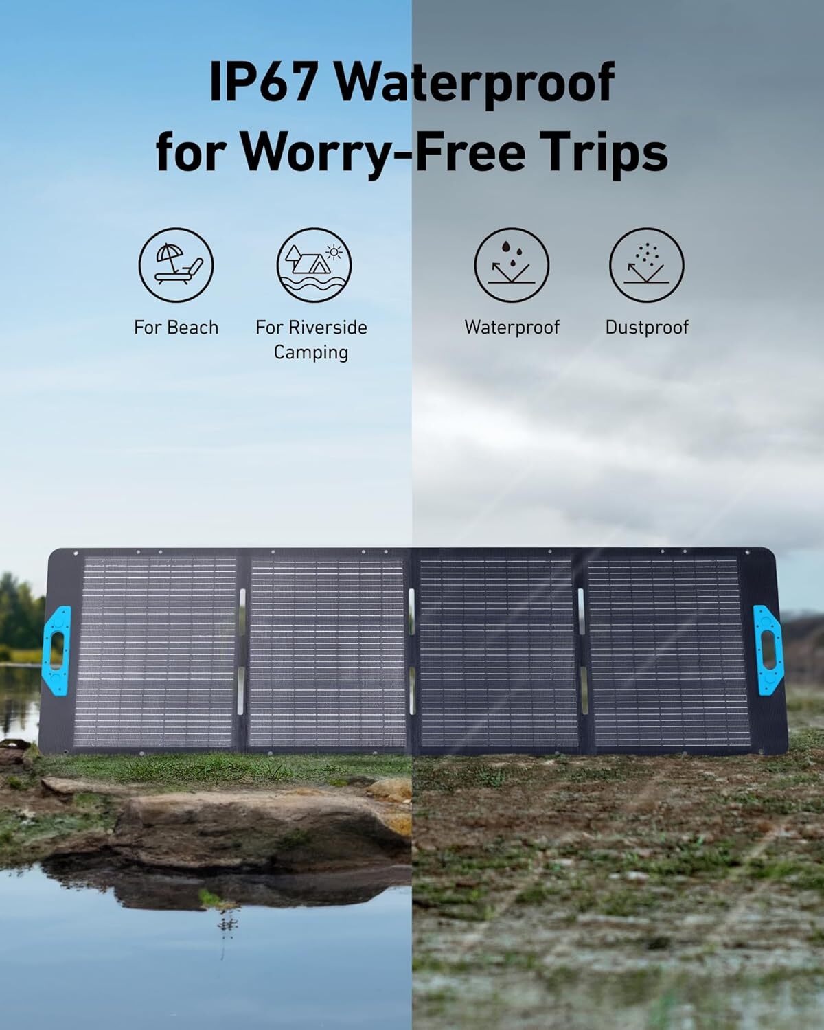 Anker 1056wh Portable Power Station Generator 1800W with 200W Solar Panel|Refurb