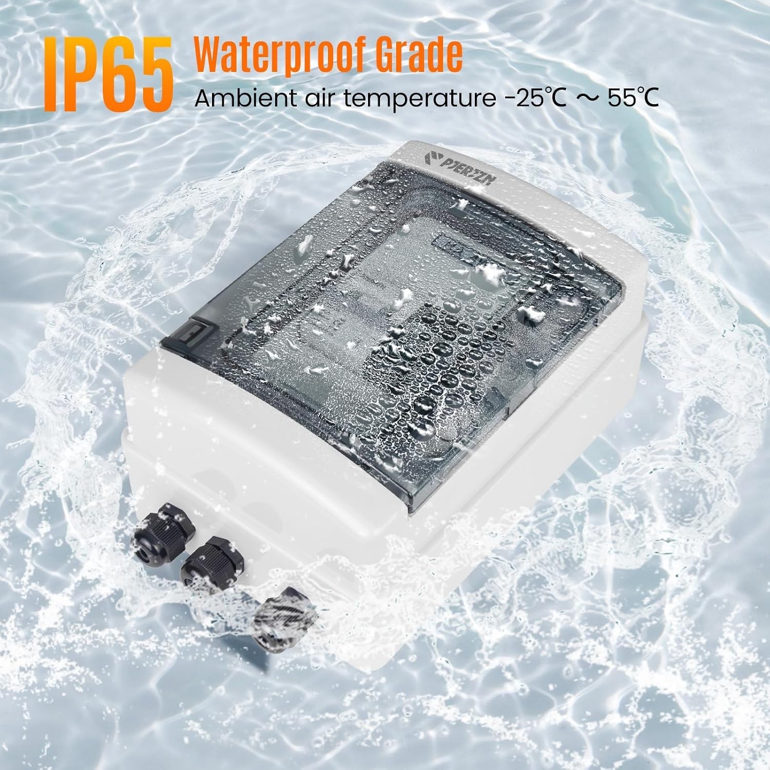 Solar Combiner Box 1 String 1000V DC 40A SPD Power Distribution Box for Solar…
