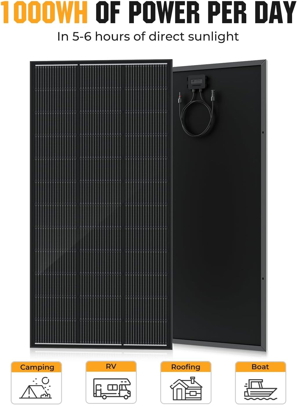 200W 12V N Type Solar Panel