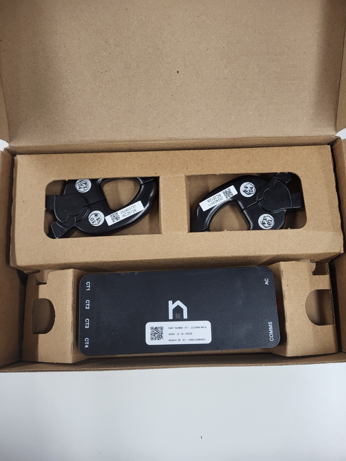 Tesla 1112484-06-A Neurio W2 Meter Kit, 110-240VAC, 200Amp CT – NEW In Box