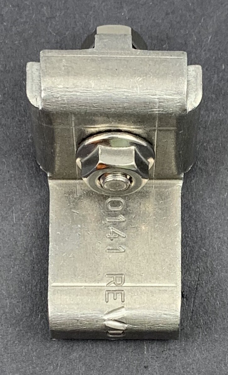 Lot of 4 Ironridge 6000141 Solar Mount End Clamps B 1.41″ Clear Mill Finish