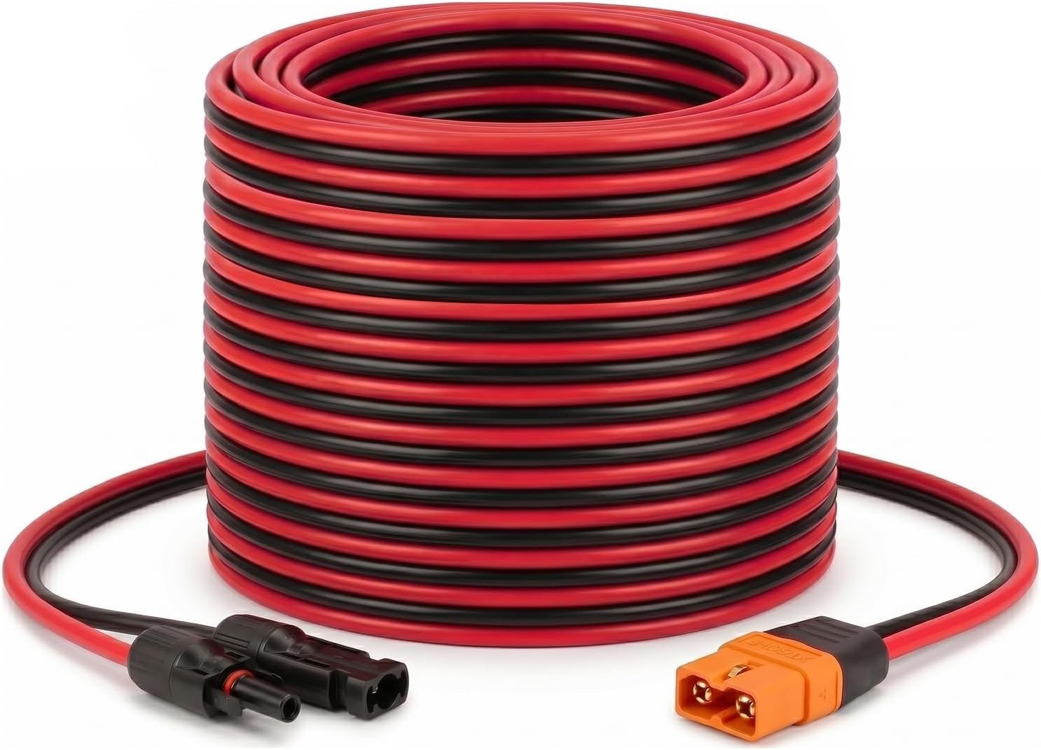 Solar Cable 10AWG 30ft XT60i Extension Heat Resistant for Power Station