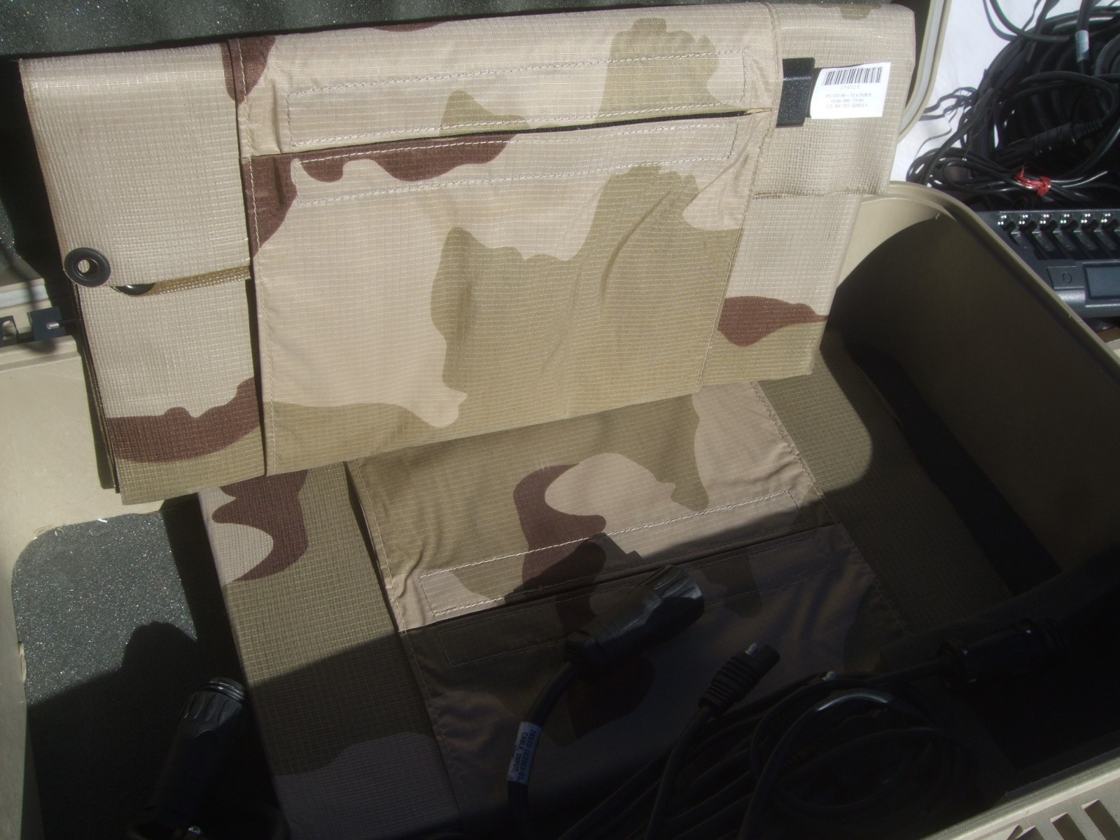 Iris Technology SPACES II Kit USMC Military Portable Solar Energy Field Power