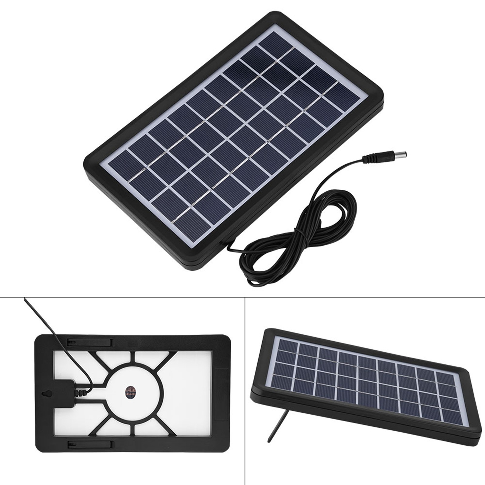 9V 3W Solar Board Waterproof 93% Light Transmittance Poly Silicon Solar Cell NEW