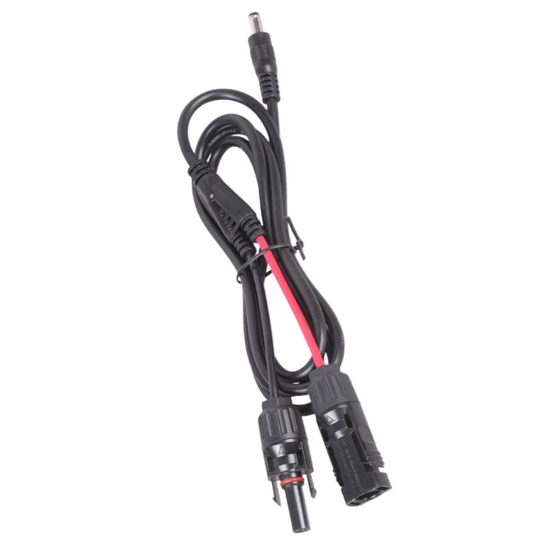 Solar Panel Plug to 5.5mmx2.1mm Male Adapter Cable Converters 5.5×2.1mm