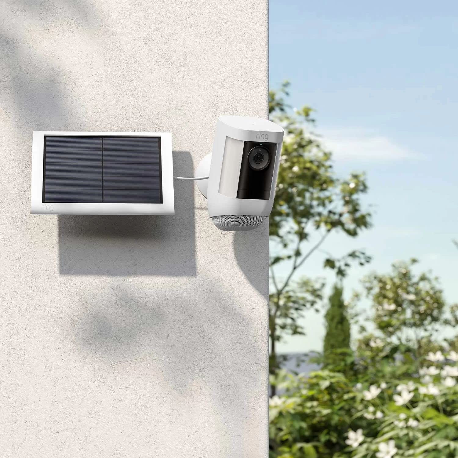 Ring Solar Panel (2nd Generation), 4W for Outdoor Cam Plus, 1 Solar, White