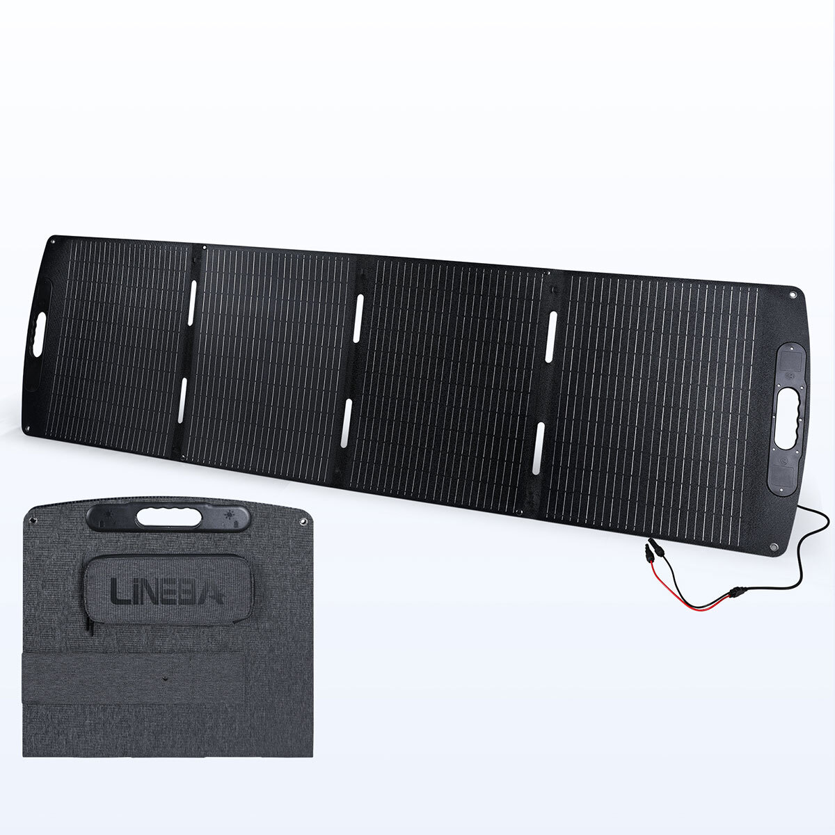 ETFE 200W Solar Panel Foldable Off-Grid for RV Power Station 23.4% Efficiency