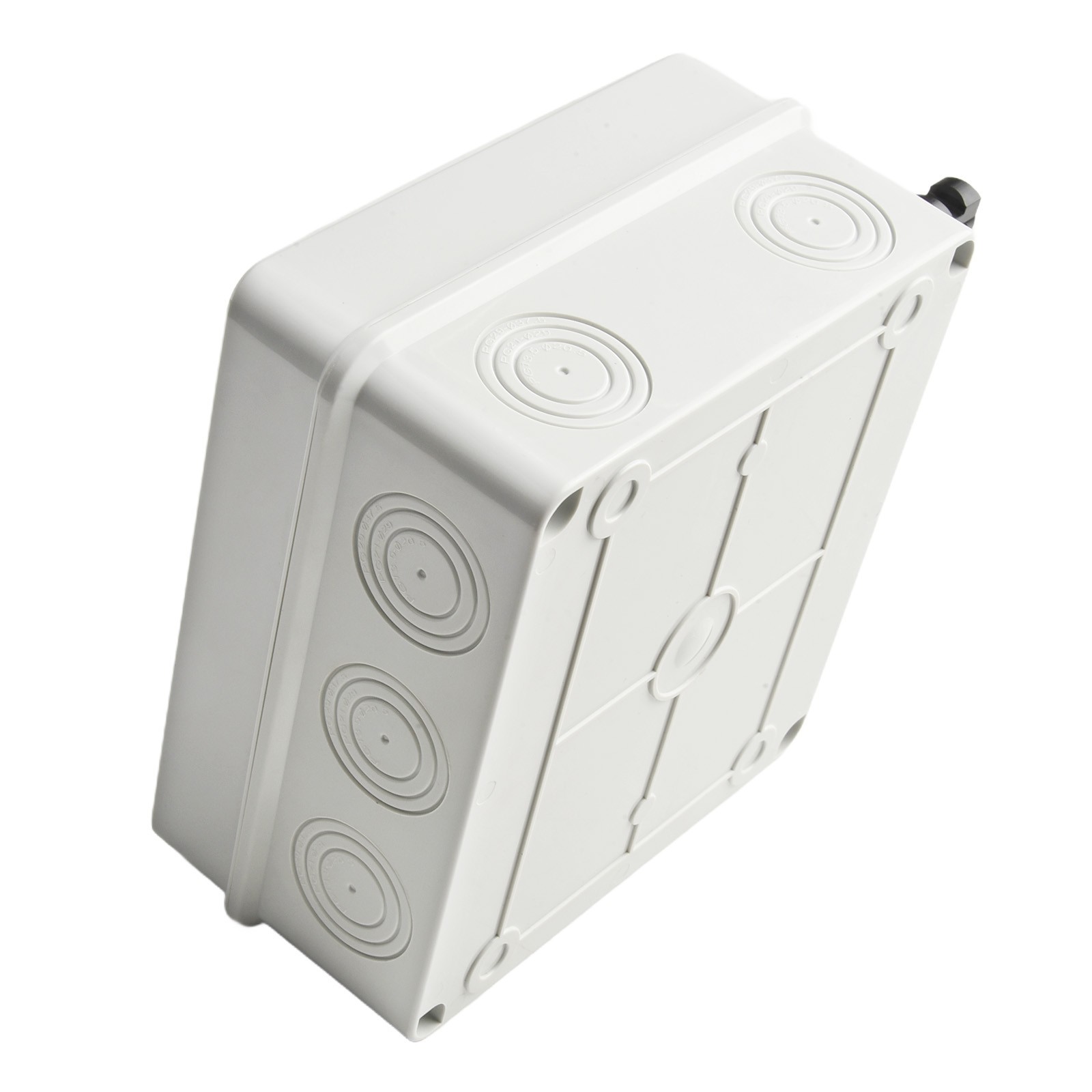 600V DC Photovoltaic Combiner Box 1 In 1 Out IP65 Enclosure Size 20x19x9cm
