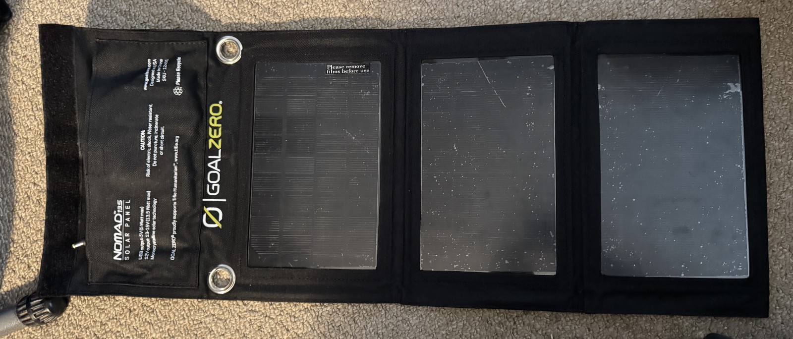 Goal Zero Nomad 13.5 W Solar Power Source