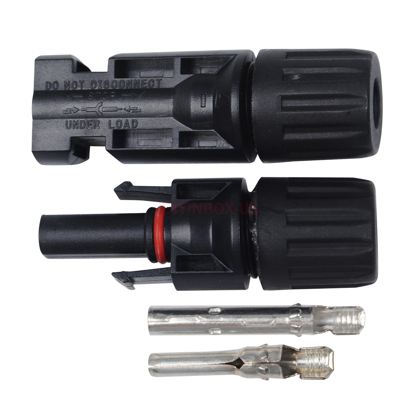 Lot New Male Female Solar M/F Wire Cable Connectors Waterproof for Solar Panel