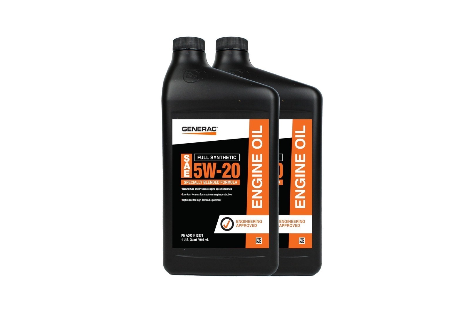 Generac 5w-20 Maintenance Kit for 20kw and 22kw with Oil (2013+ Evolution Mod…