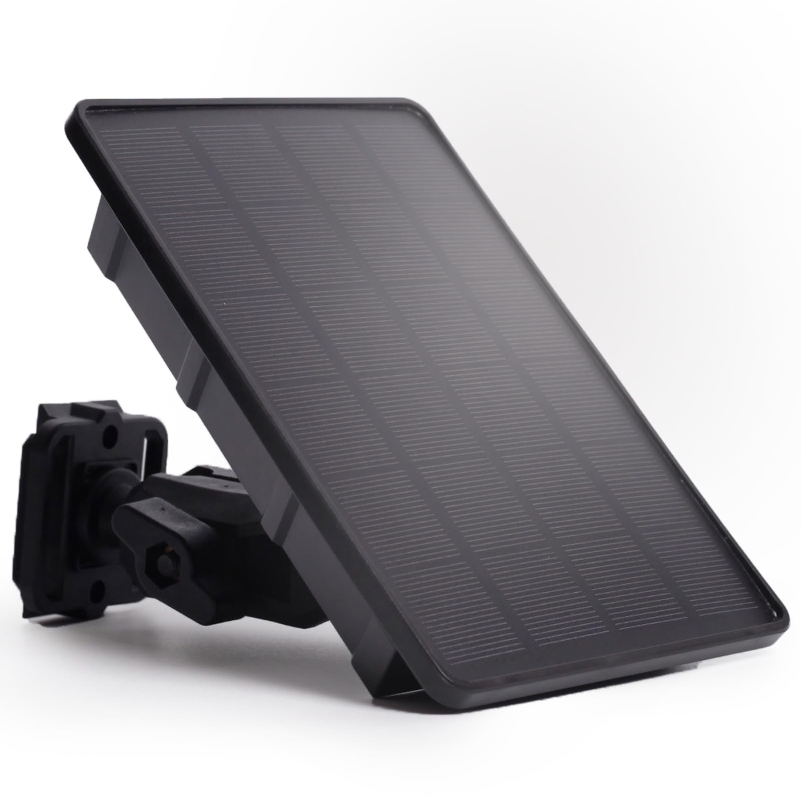 5V/12V Trail Camera Solar Panel – 4W Solar Panel Battery w/ 4400mAh Li-ion Ba…