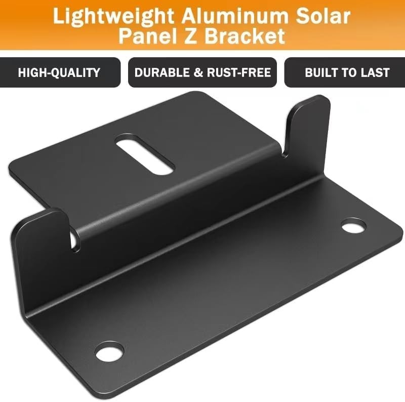 Heavy-Duty 16 PCS Solar Z Brackets – Lightweight Aluminum for Irregular Surfaces