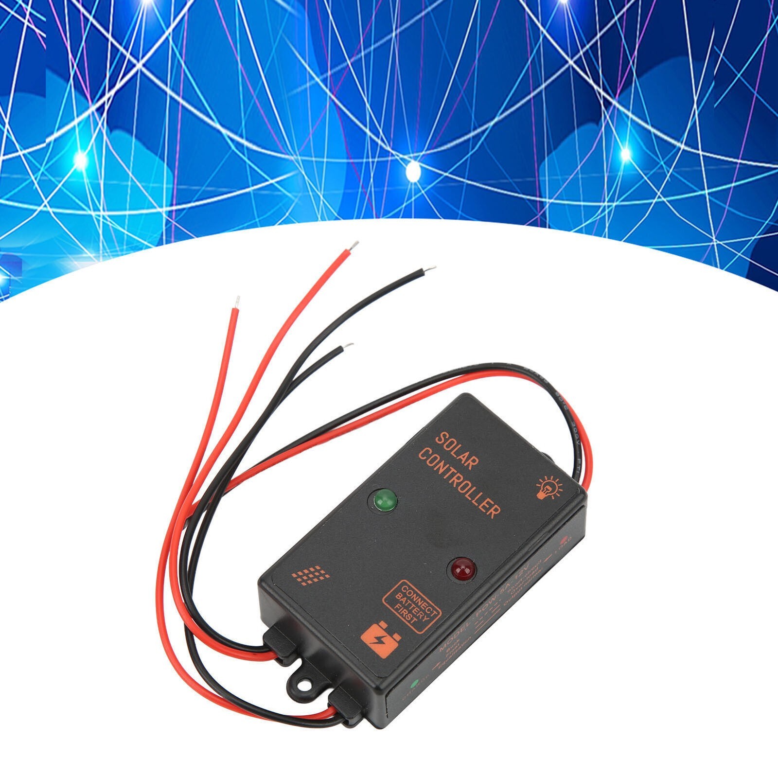 Solar Panel Controller IP67 Waterproof 24H Work PWM Charge Controller 5A 6V 12V