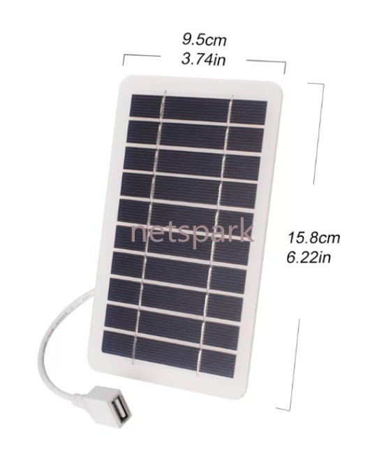 Solar Panel Charger 5V 2W 3W 6W 8W 10W USB Flexible Solar Power Generator Panel