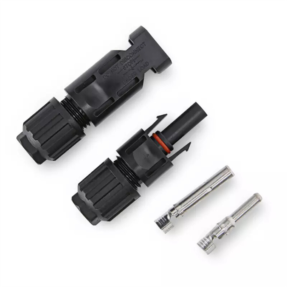 10/20/50/100/200 Pairs Male Female Solar Cable Connectors For DIY Solar Panel US