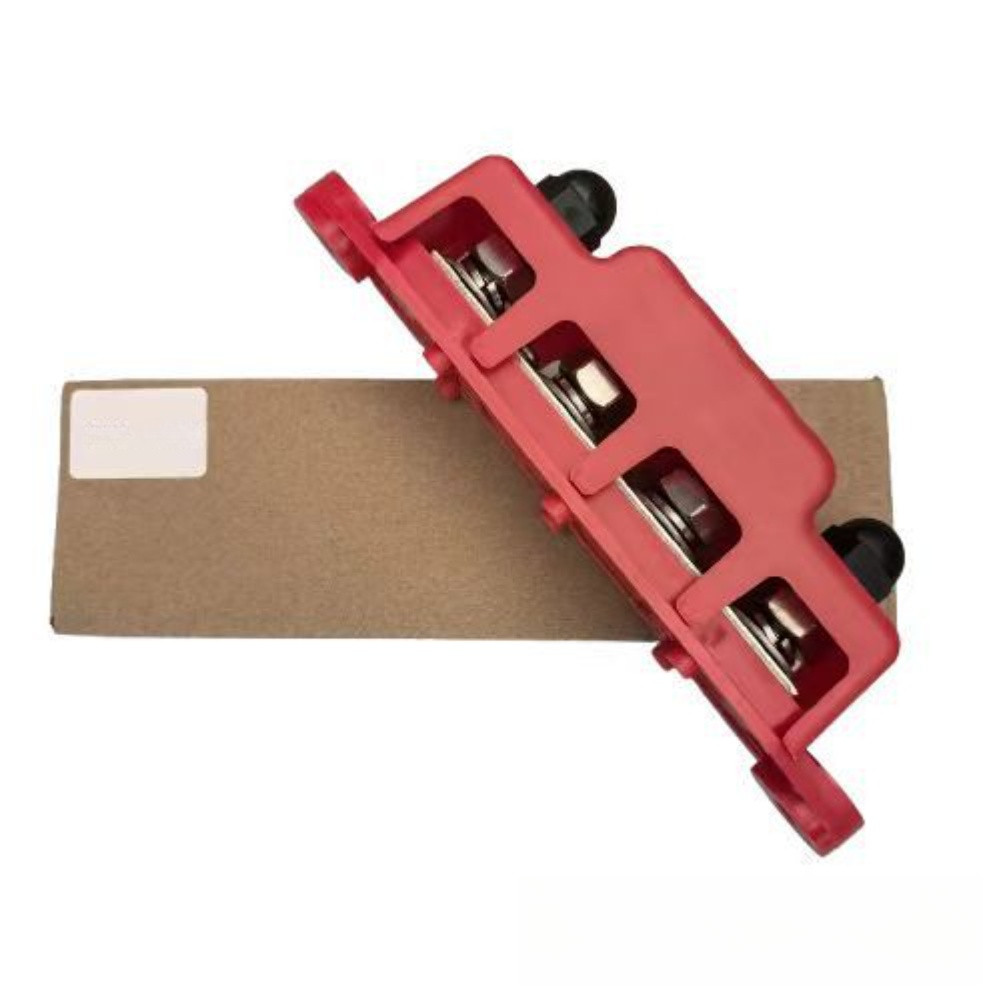12V Busbar ABS Plastic Housing Zinc Alloy Components Pure Copper Conductor