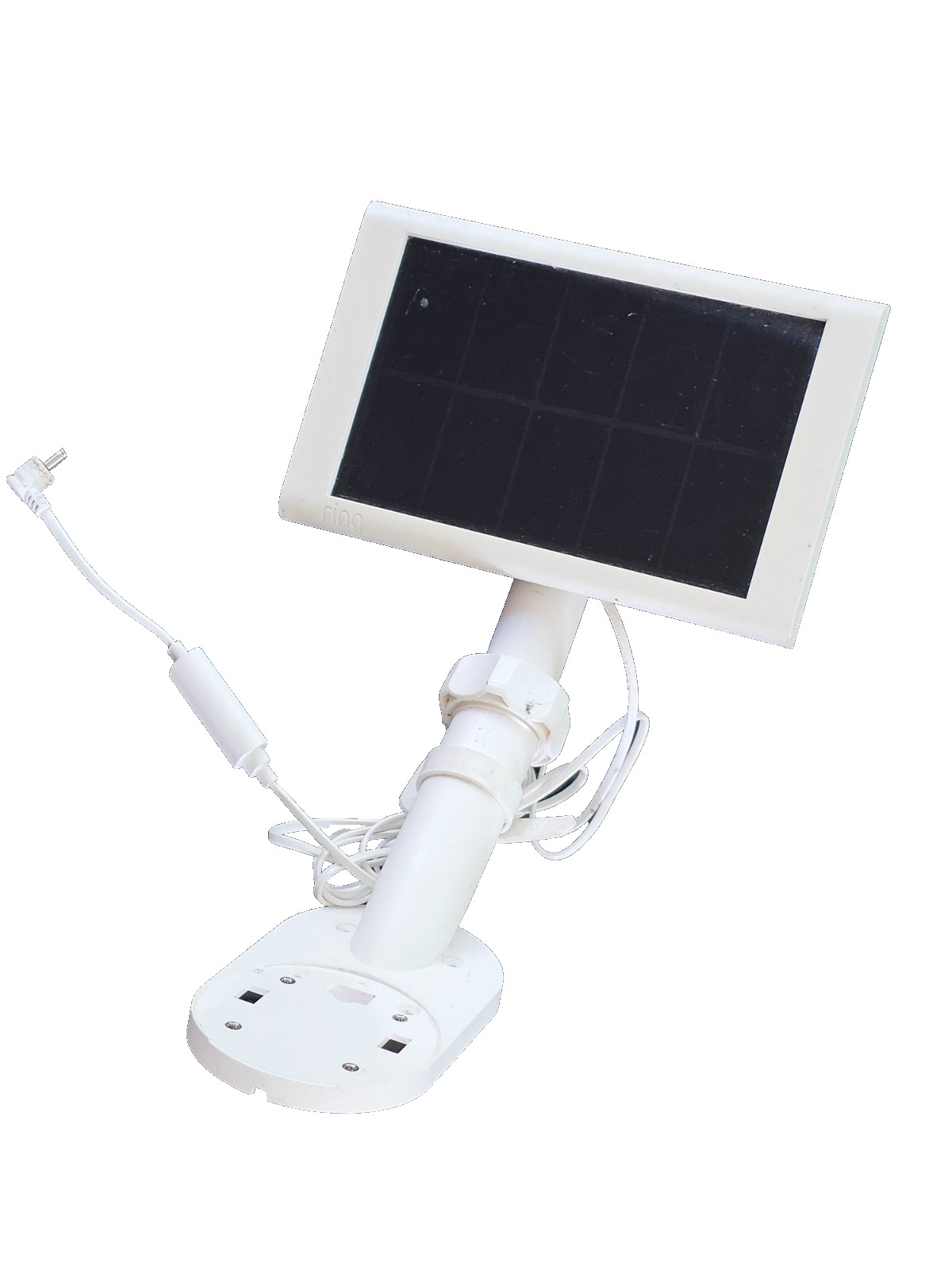 Ring OEM Solar Panel 1.9W for Stick Up Cam White 5F78E9 with combo mount