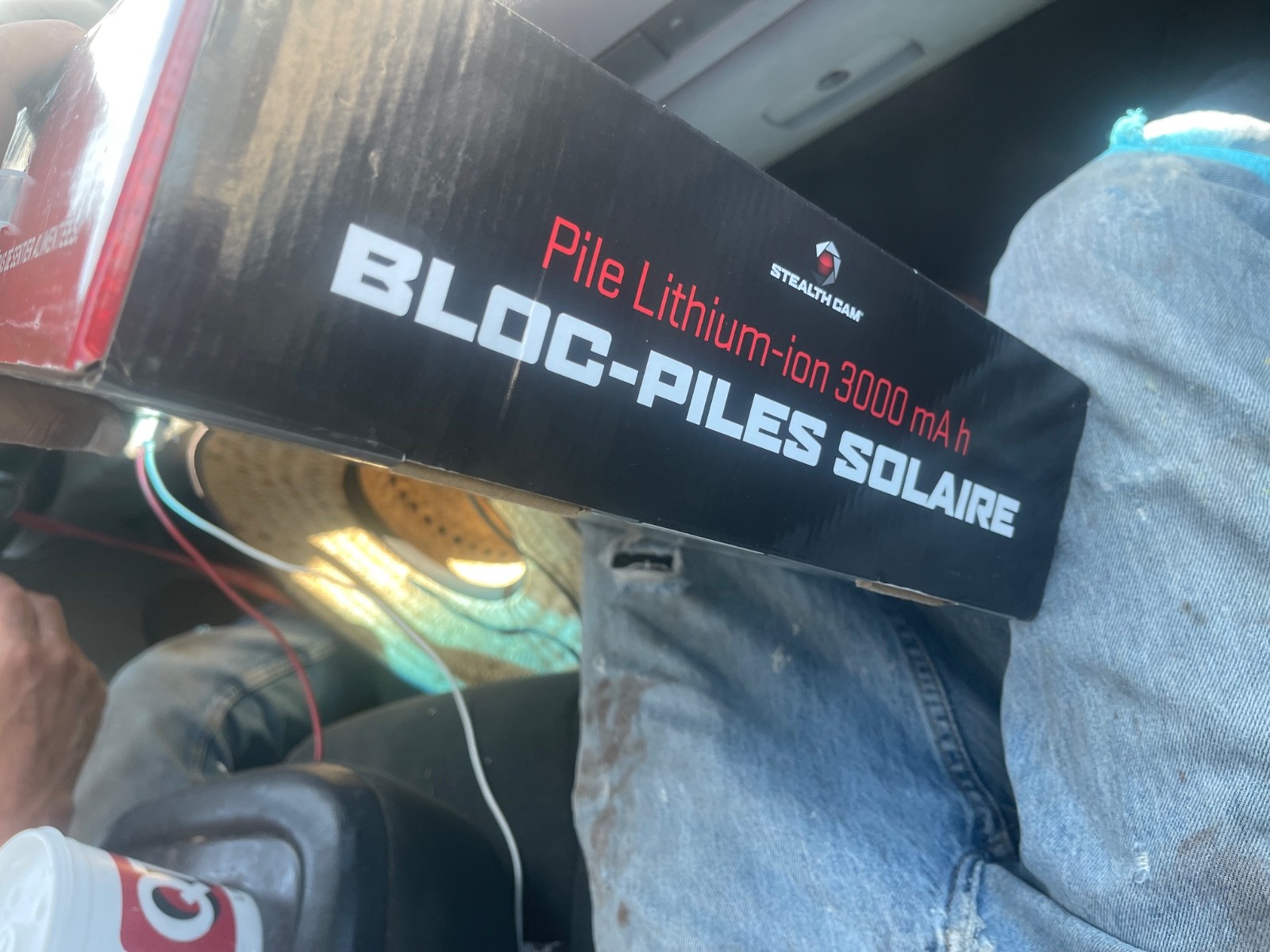 stealth cam solar panel battery pack