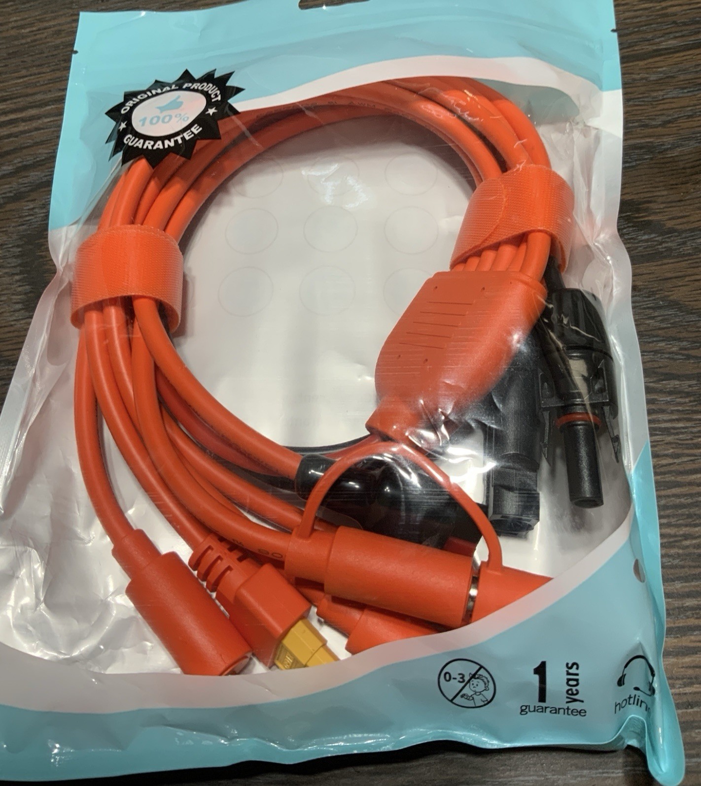 Tonton 7 In 1 Versatile Solar Panel Connection Kit for Universal Power Stations