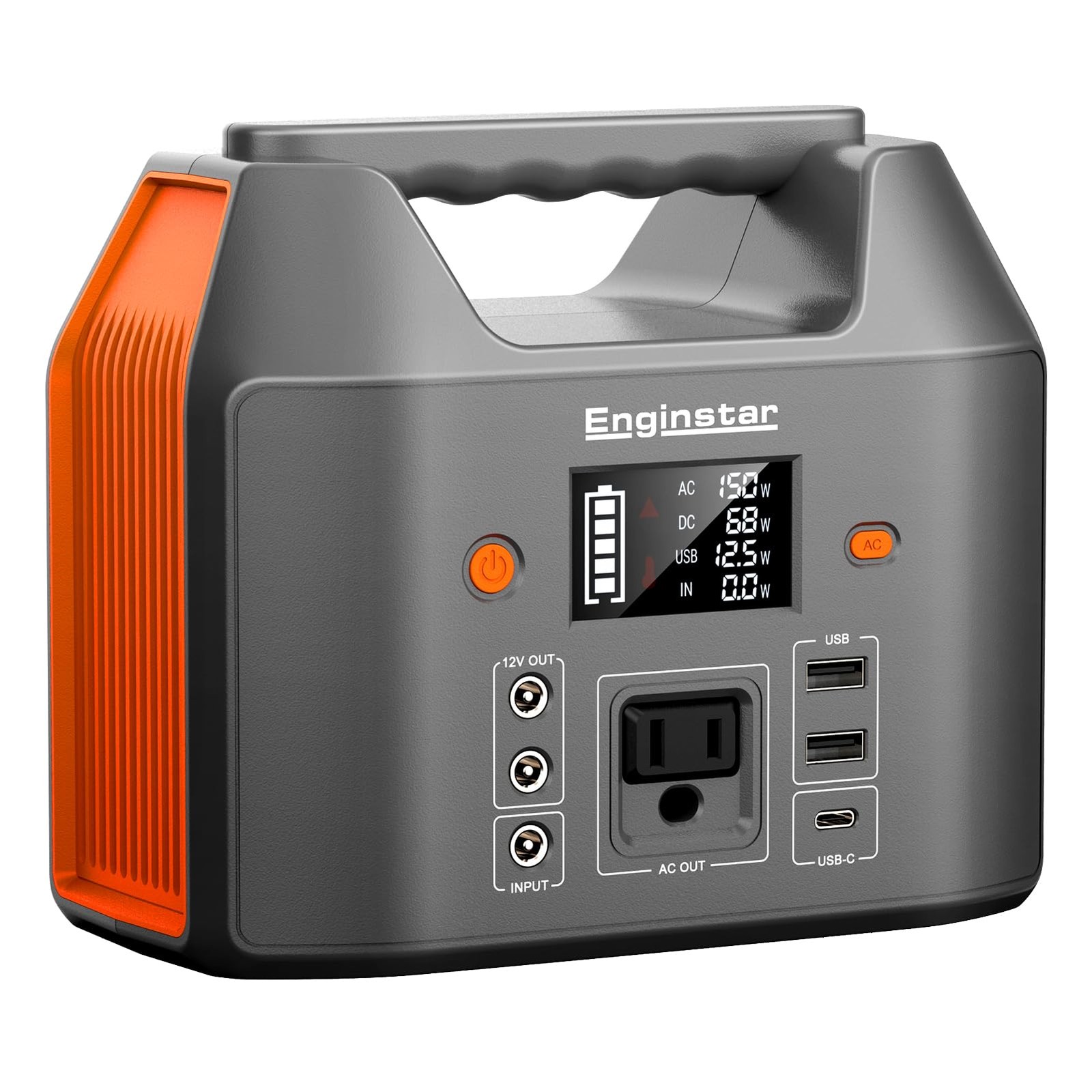 Portable Power Station 150W 155Wh Solar Generator 110V 42000mAh Portable Powe…