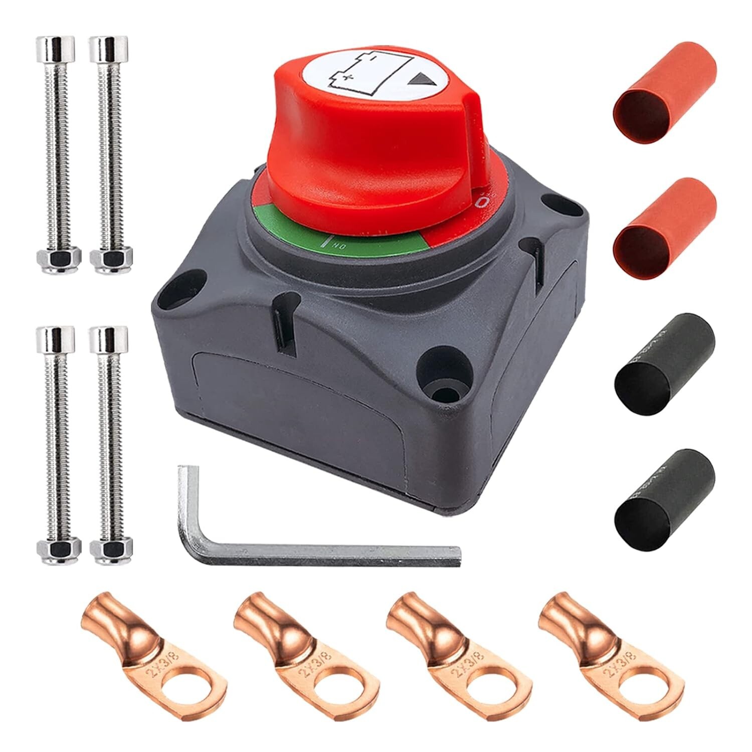Durable Battery Disconnect Isolator with Lugs Kit – Safe Power Management